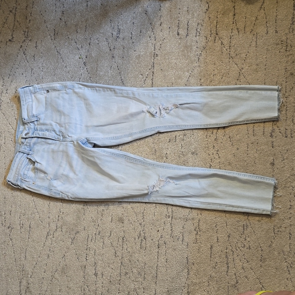 Old navy blue jeans, size 4, blue, preowned